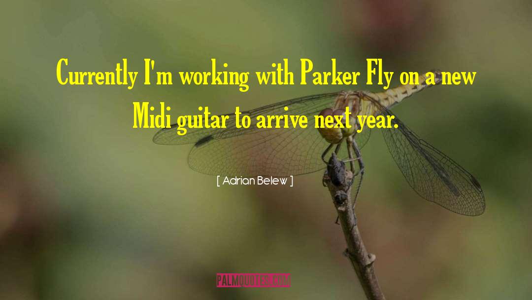 Sharvell Parker quotes by Adrian Belew