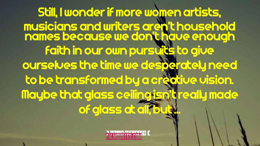 Shatter The Glass Ceiling quotes by Holly Robinson