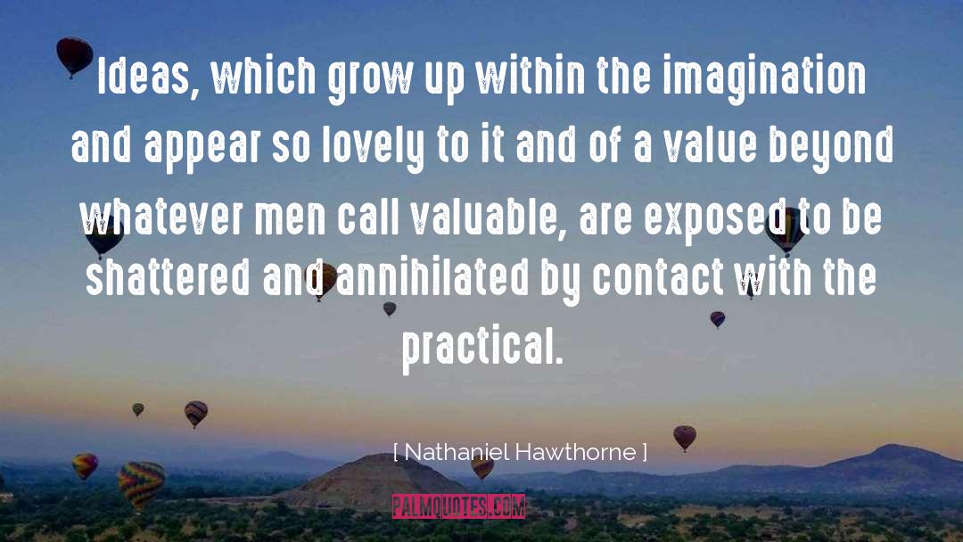 Shattered quotes by Nathaniel Hawthorne