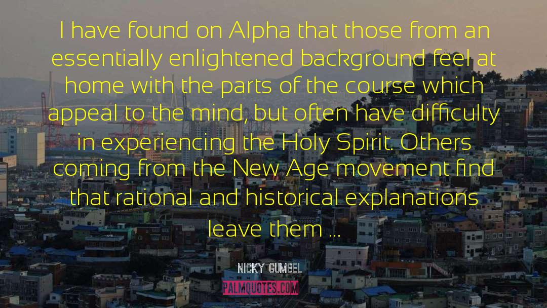 Shatterpoint Alpha quotes by Nicky Gumbel