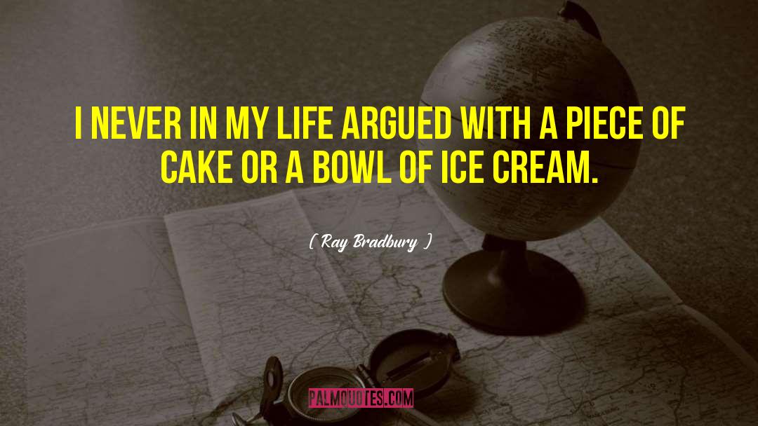 Shaving Cream quotes by Ray Bradbury