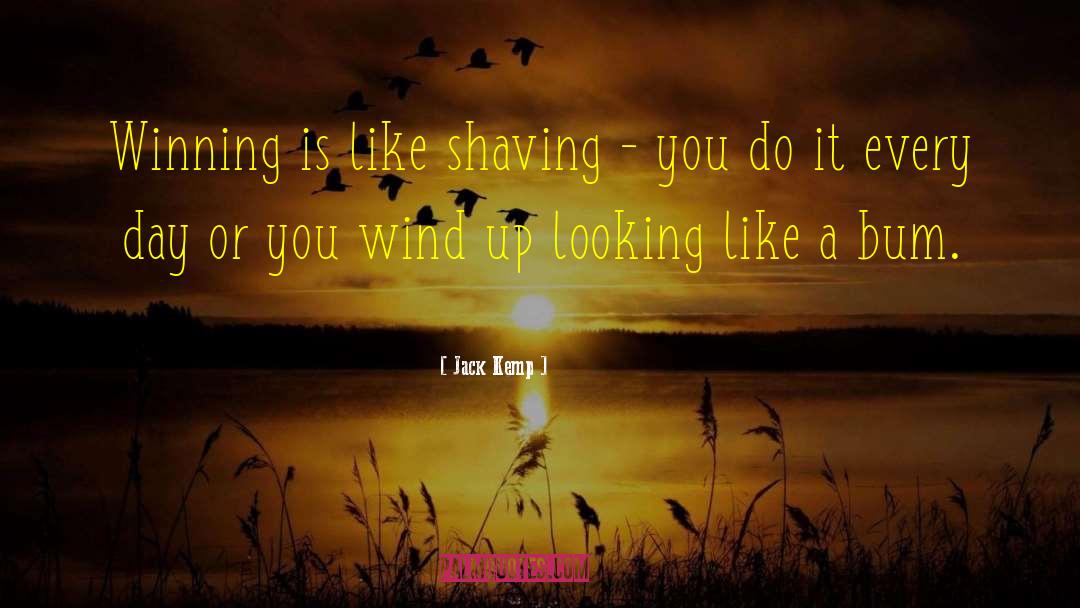 Shaving quotes by Jack Kemp