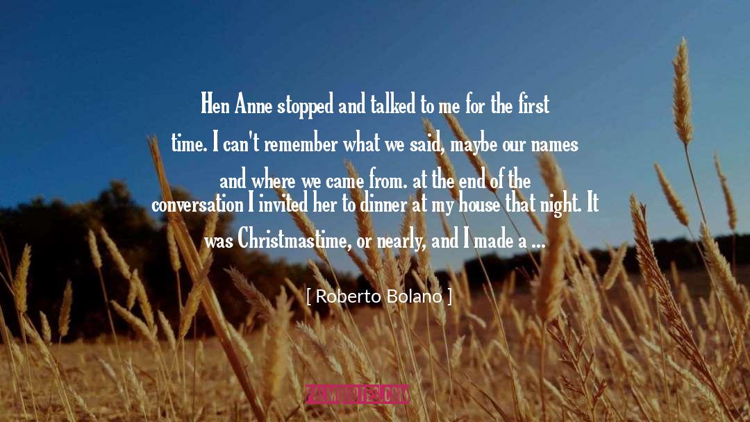She And I quotes by Roberto Bolano