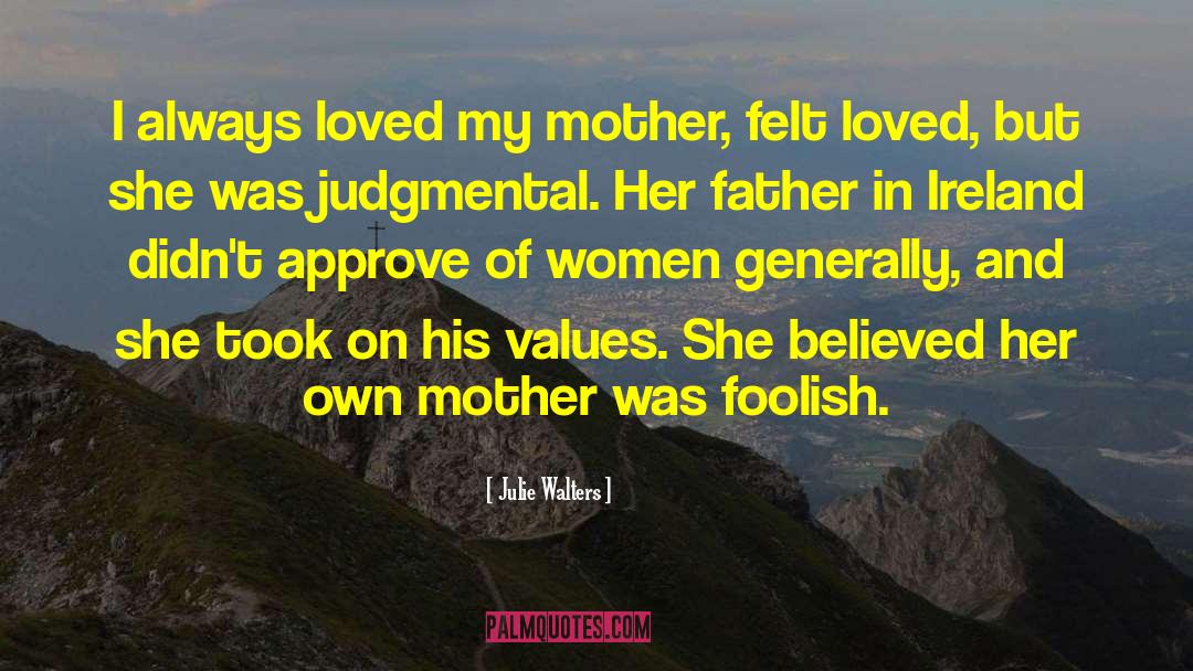 She Believed quotes by Julie Walters