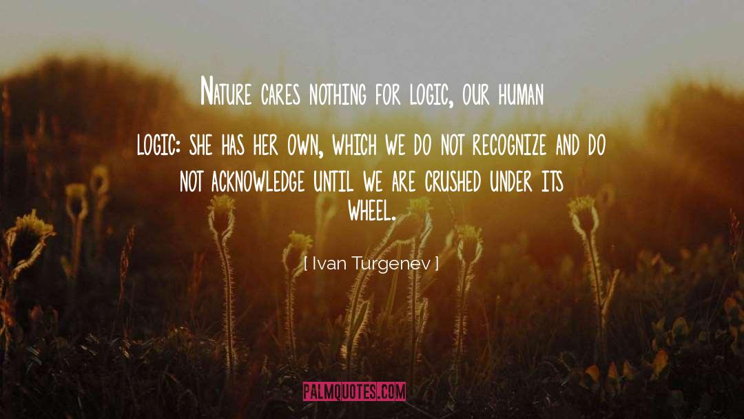 She Cares For Me quotes by Ivan Turgenev