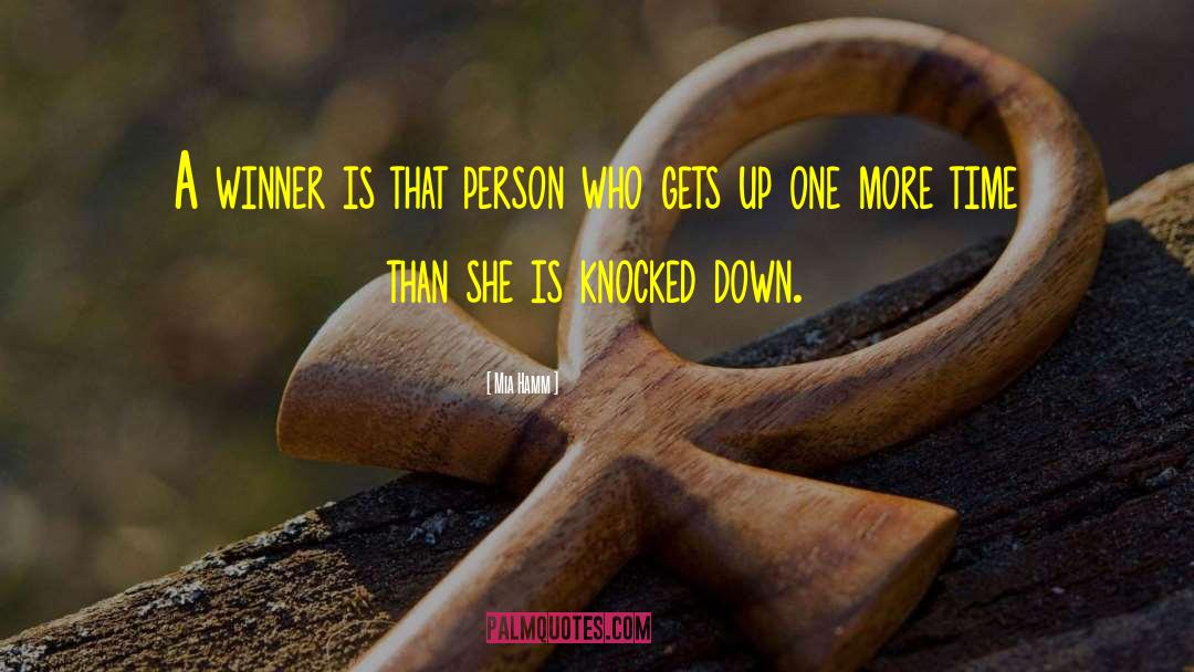 She Is A River quotes by Mia Hamm