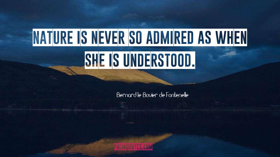 She Is Beautiful quotes by Bernard Le Bovier De Fontenelle
