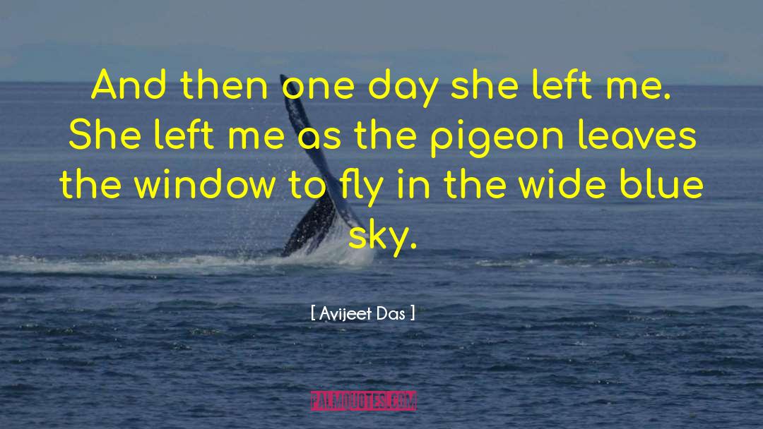 She Left quotes by Avijeet Das