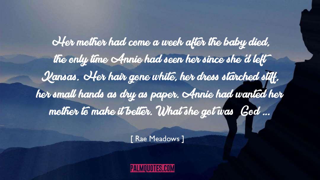 She Left Us quotes by Rae Meadows