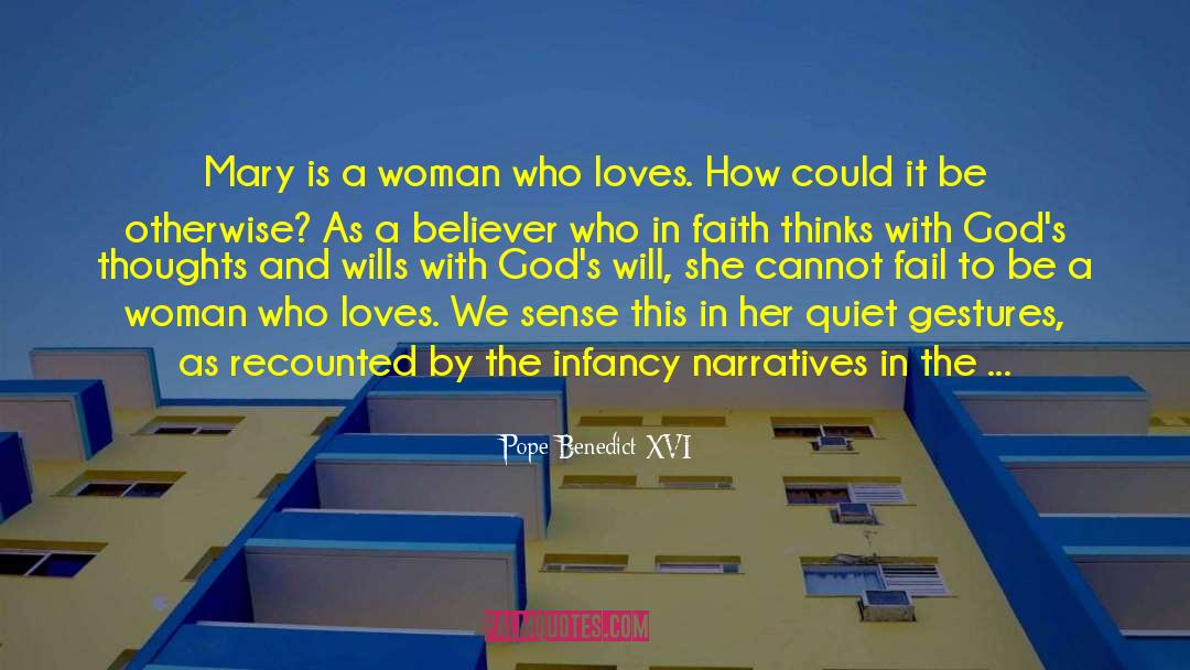 She Loves Her Life quotes by Pope Benedict XVI