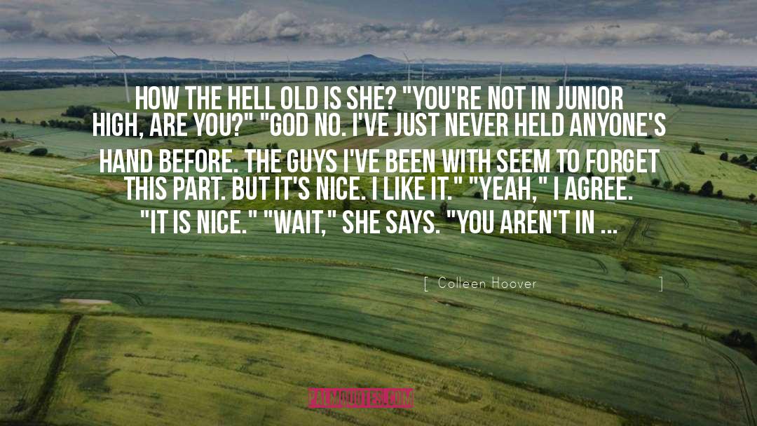 She Not Like Me quotes by Colleen Hoover
