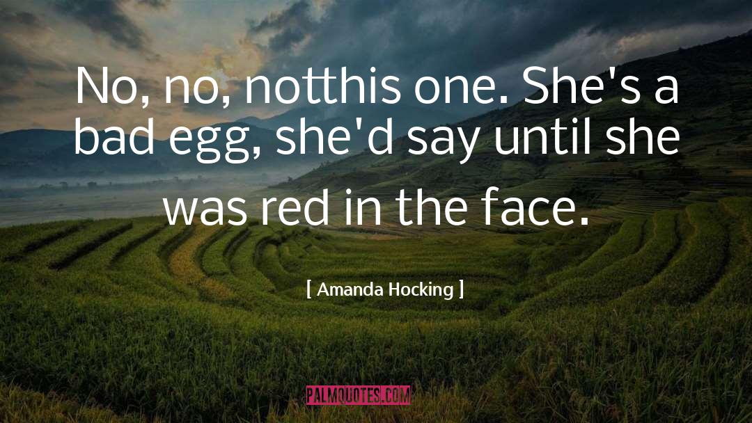 She Was quotes by Amanda Hocking