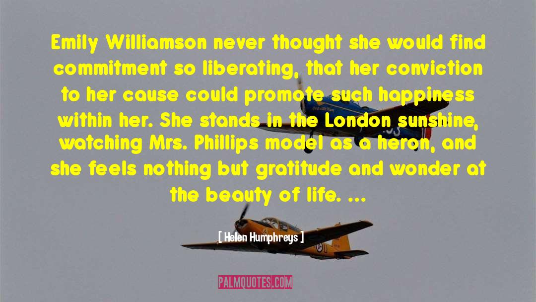 Sheara Williamson quotes by Helen Humphreys