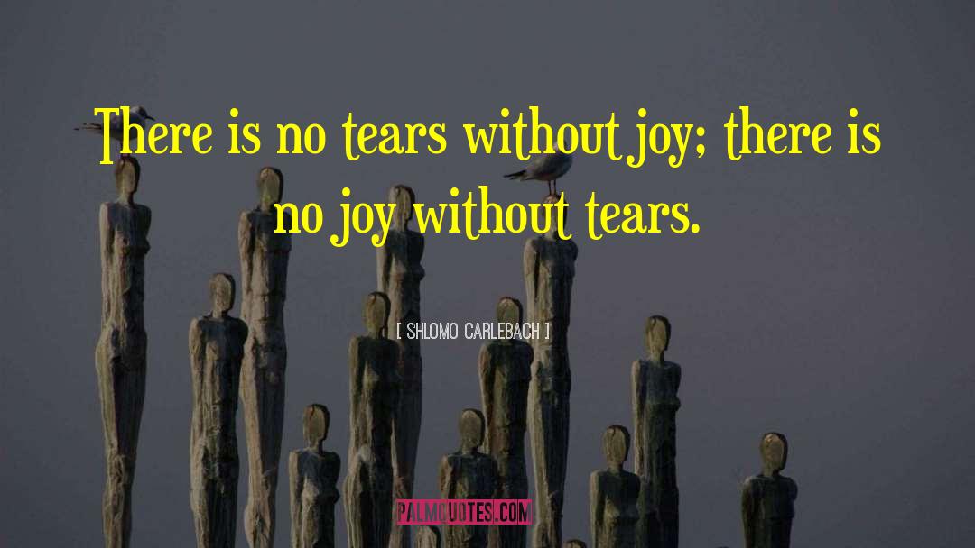 Shedding Tears quotes by Shlomo Carlebach