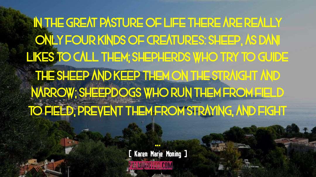 Sheep In A Fog quotes by Karen Marie Moning