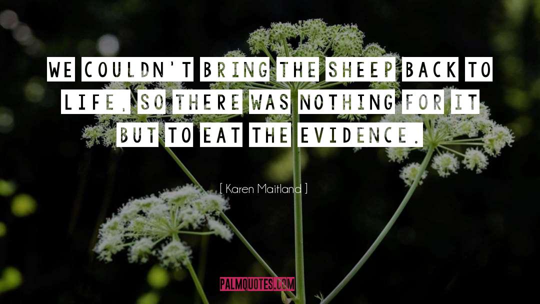 Sheep quotes by Karen Maitland