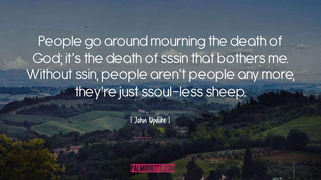 Sheep quotes by John Updike