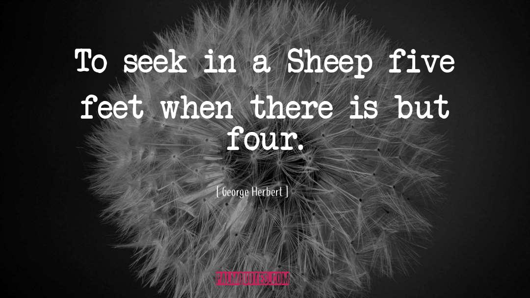 Sheep quotes by George Herbert