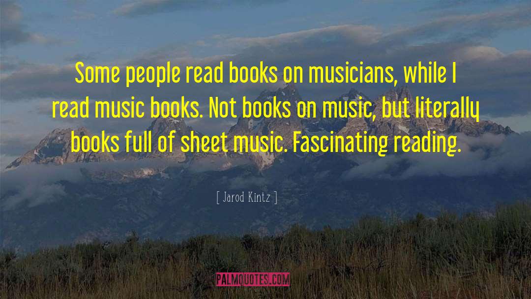 Sheet Music quotes by Jarod Kintz