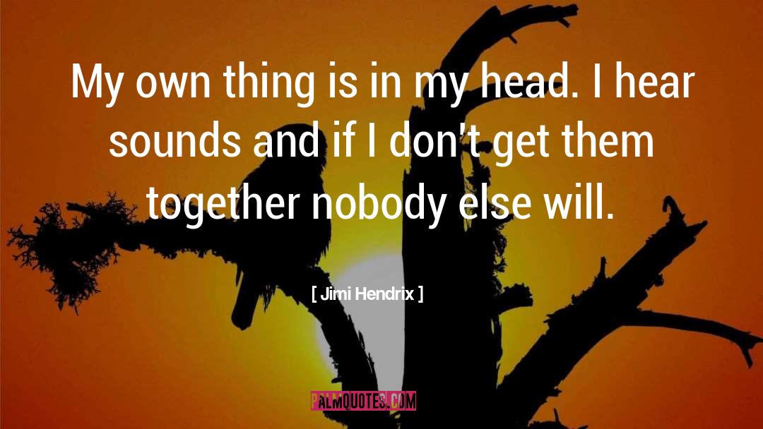 Sheet Music quotes by Jimi Hendrix