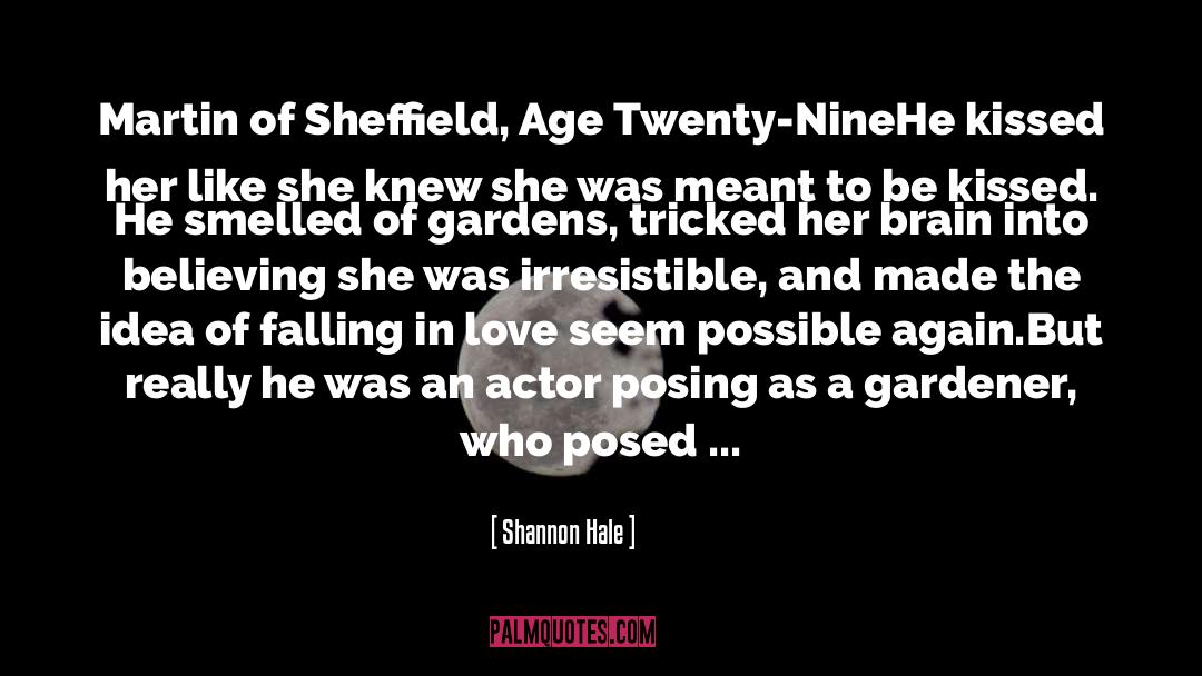 Sheffield quotes by Shannon Hale