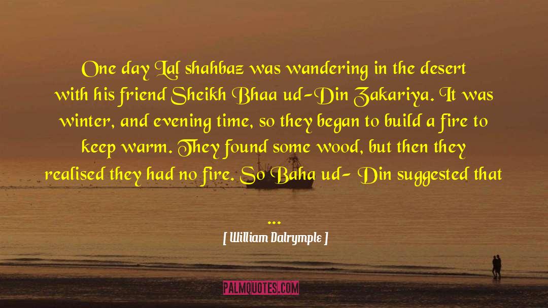 Sheikh Hamad quotes by William Dalrymple