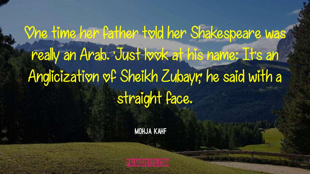 Sheikh quotes by Mohja Kahf