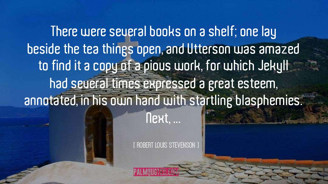 Shelf quotes by Robert Louis Stevenson