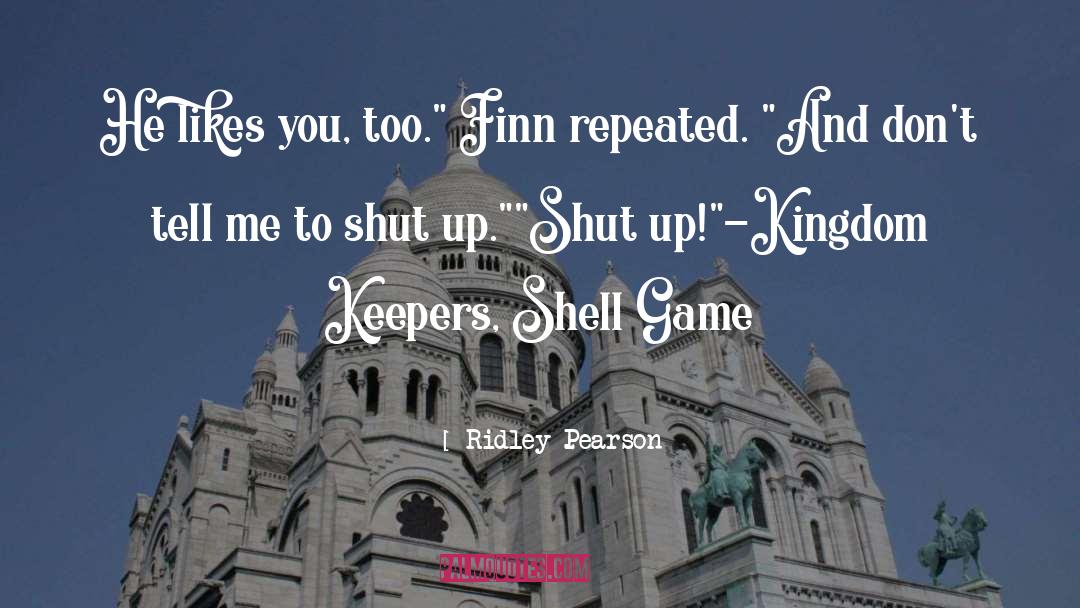 Shell quotes by Ridley Pearson