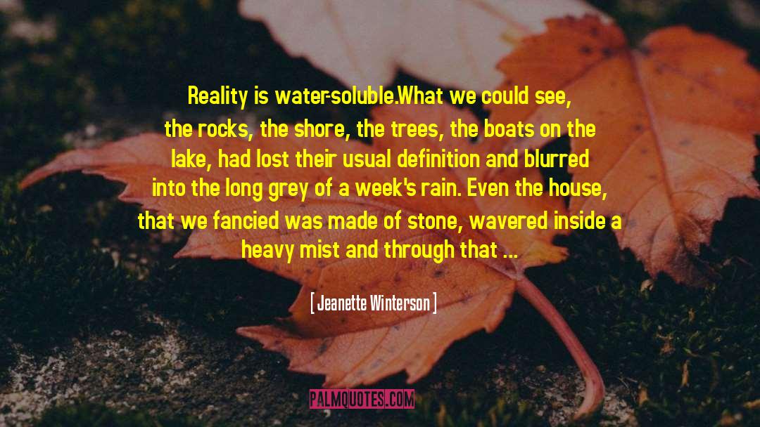 Shellenbarger Lake quotes by Jeanette Winterson