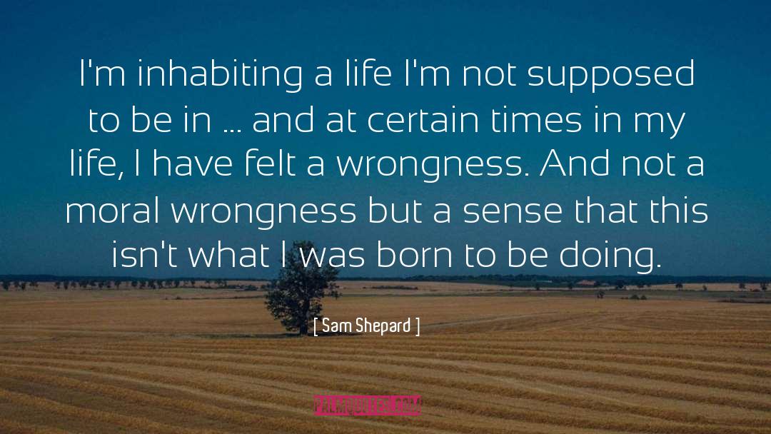 Shepard quotes by Sam Shepard