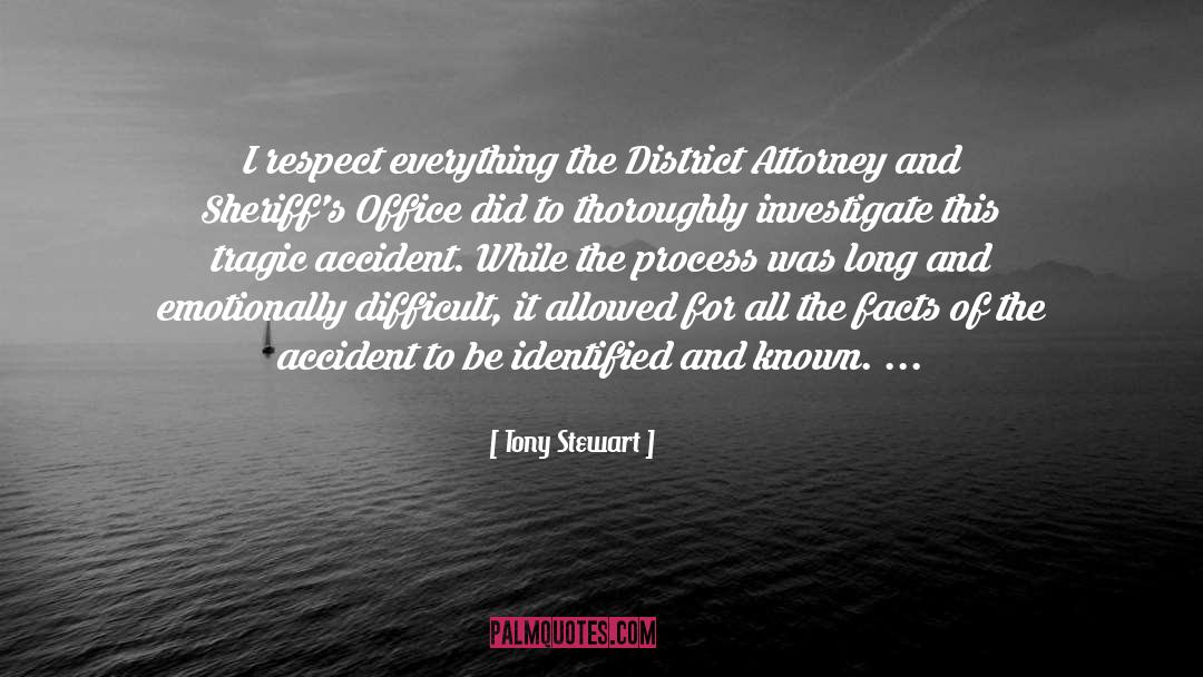 Sheriffs quotes by Tony Stewart