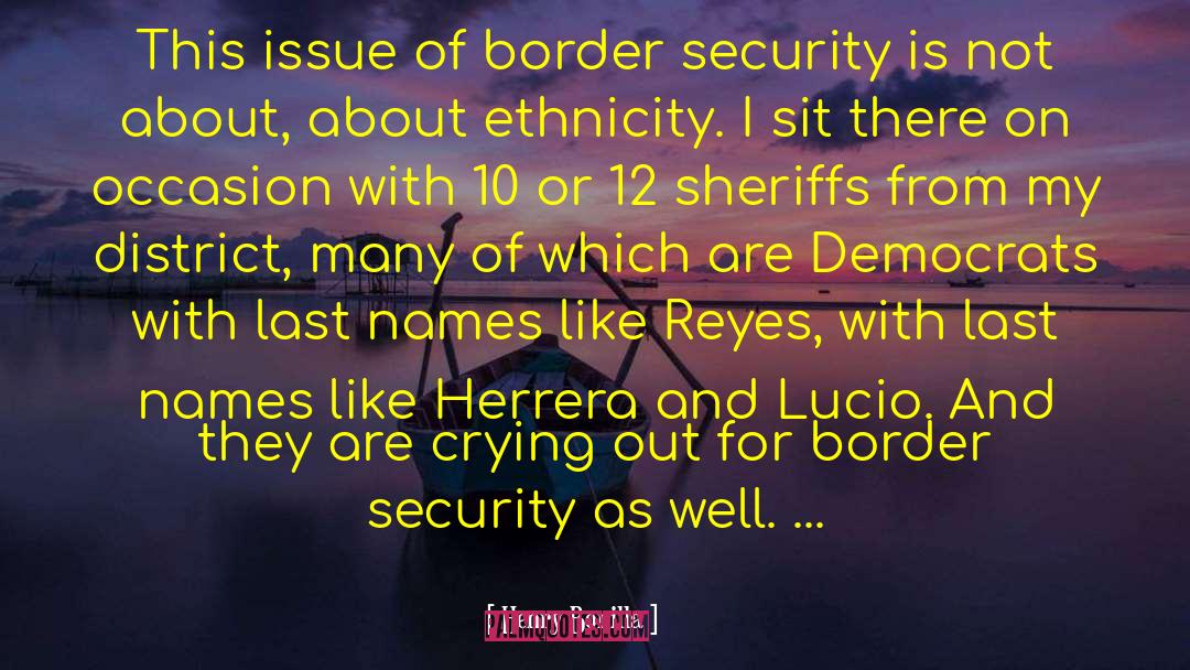 Sheriffs quotes by Henry Bonilla