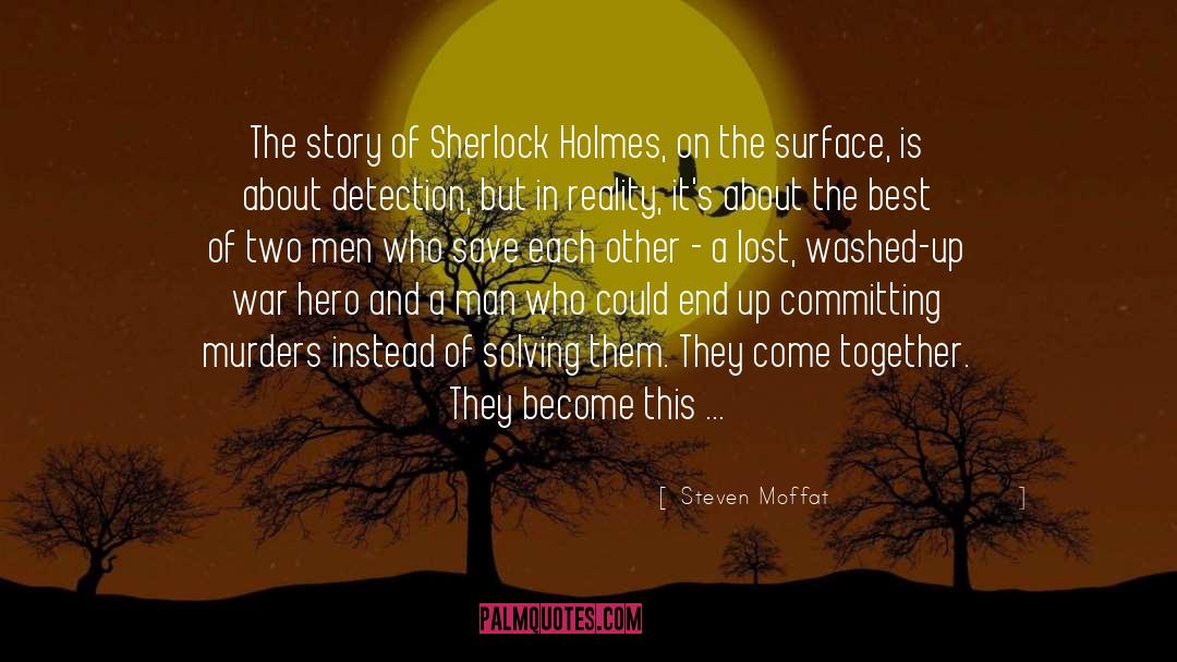 Sherlock Holmes Blackwood quotes by Steven Moffat