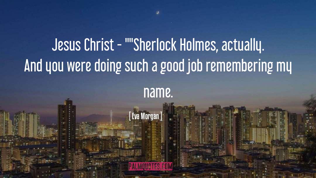 Sherlock Holmes Blackwood quotes by Eva Morgan