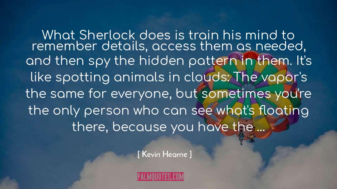 Sherlock Holmes Clues quotes by Kevin Hearne