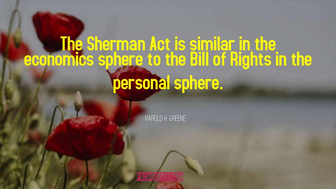 Sherman Morris quotes by Harold H. Greene