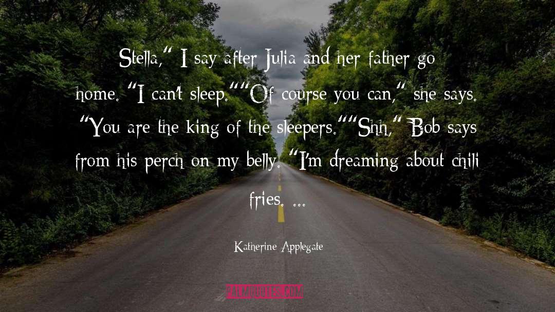 Shh quotes by Katherine Applegate