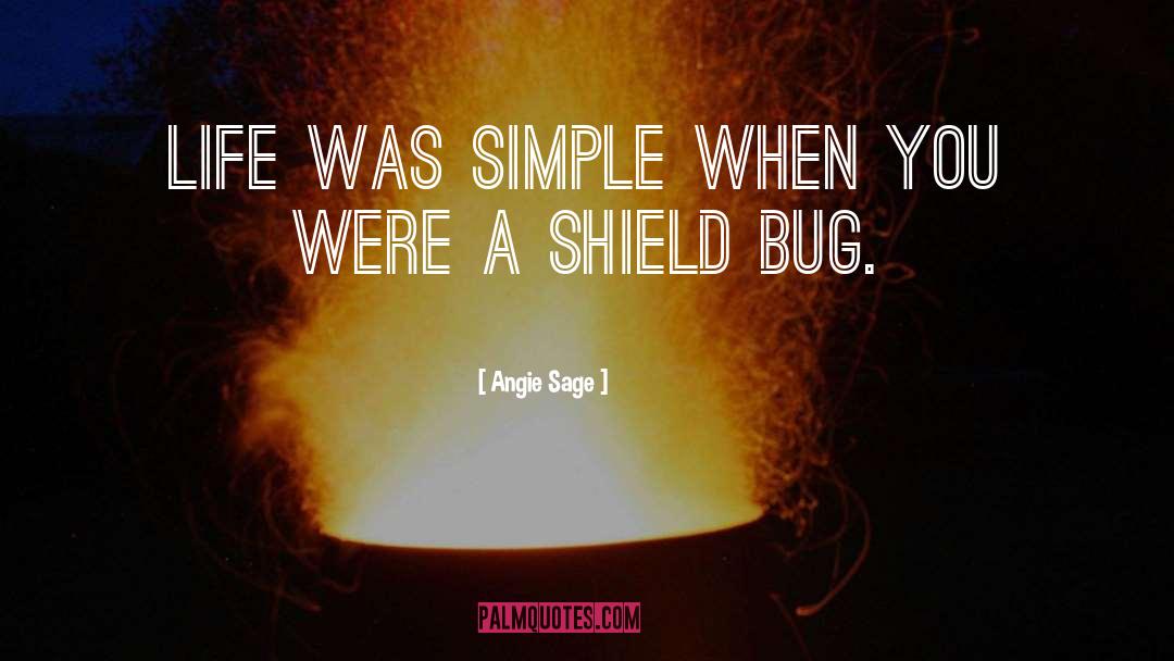 Shield Bug quotes by Angie Sage