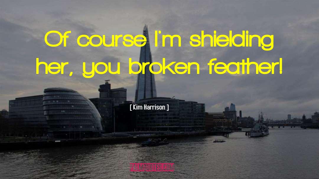 Shielding quotes by Kim Harrison