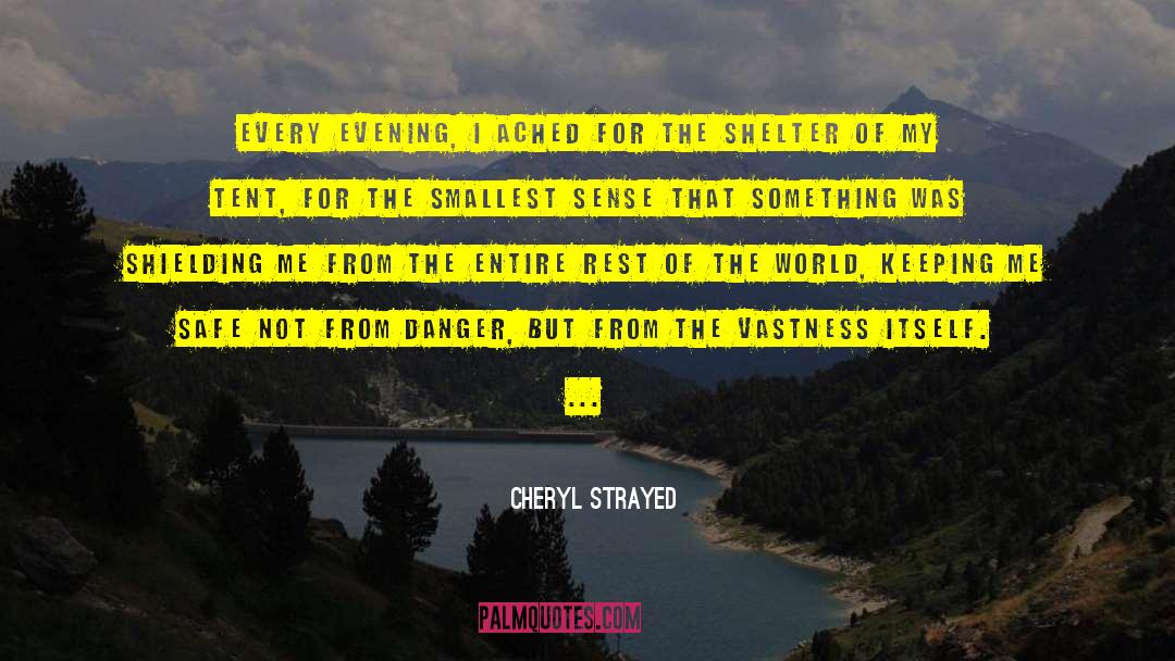 Shielding quotes by Cheryl Strayed