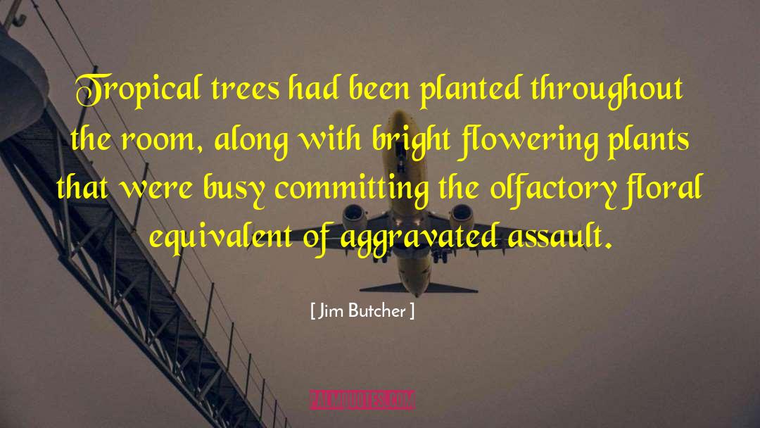 Shiflett Floral Multicolor quotes by Jim Butcher