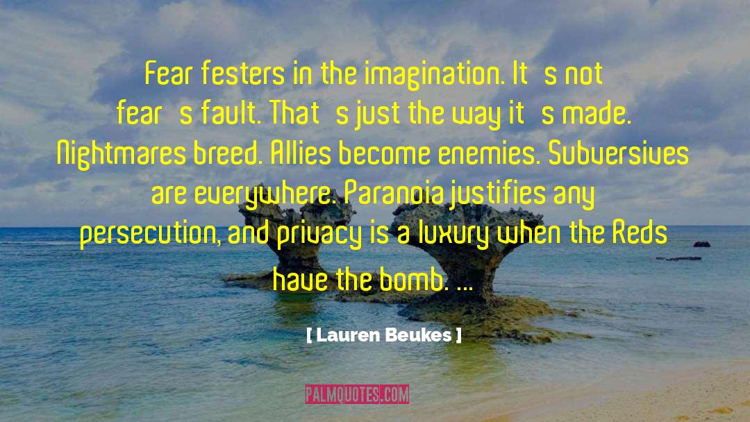 Shifting Enemies quotes by Lauren Beukes