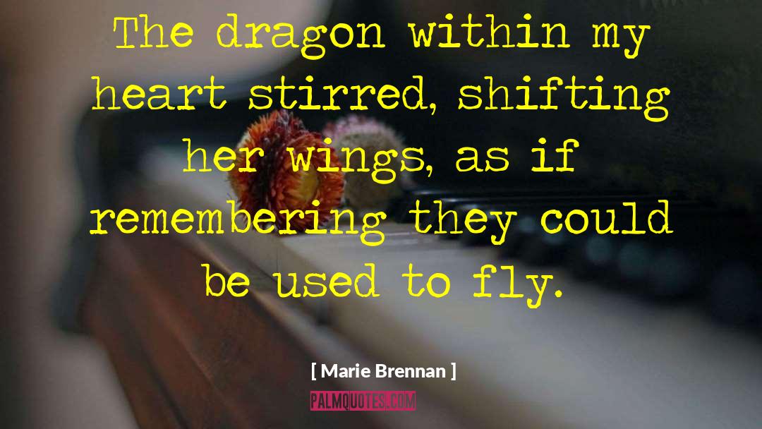 Shifting quotes by Marie Brennan