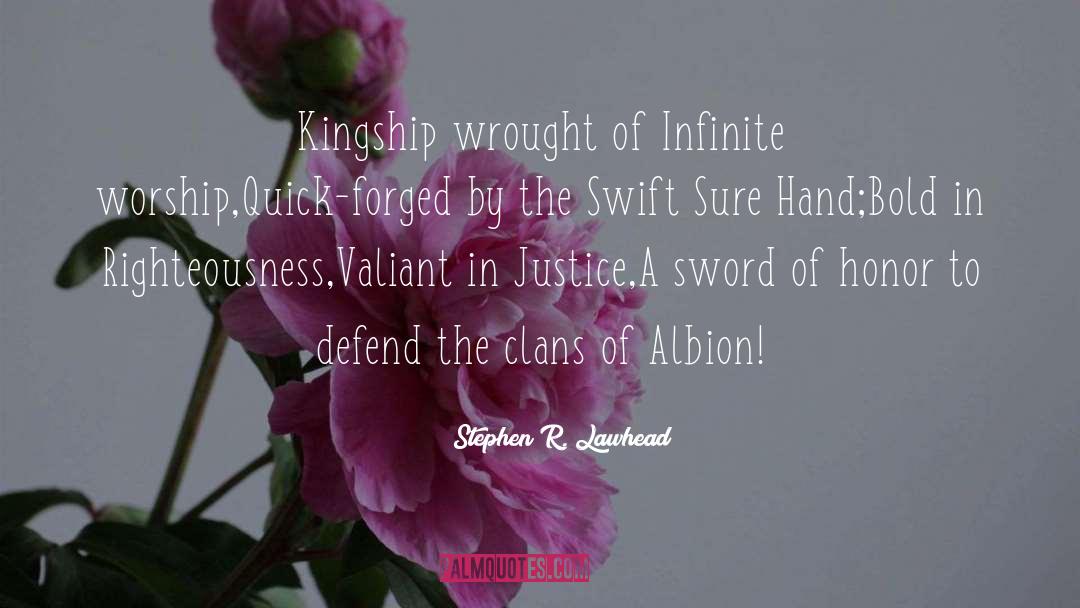 Shigetoshi Sword quotes by Stephen R. Lawhead