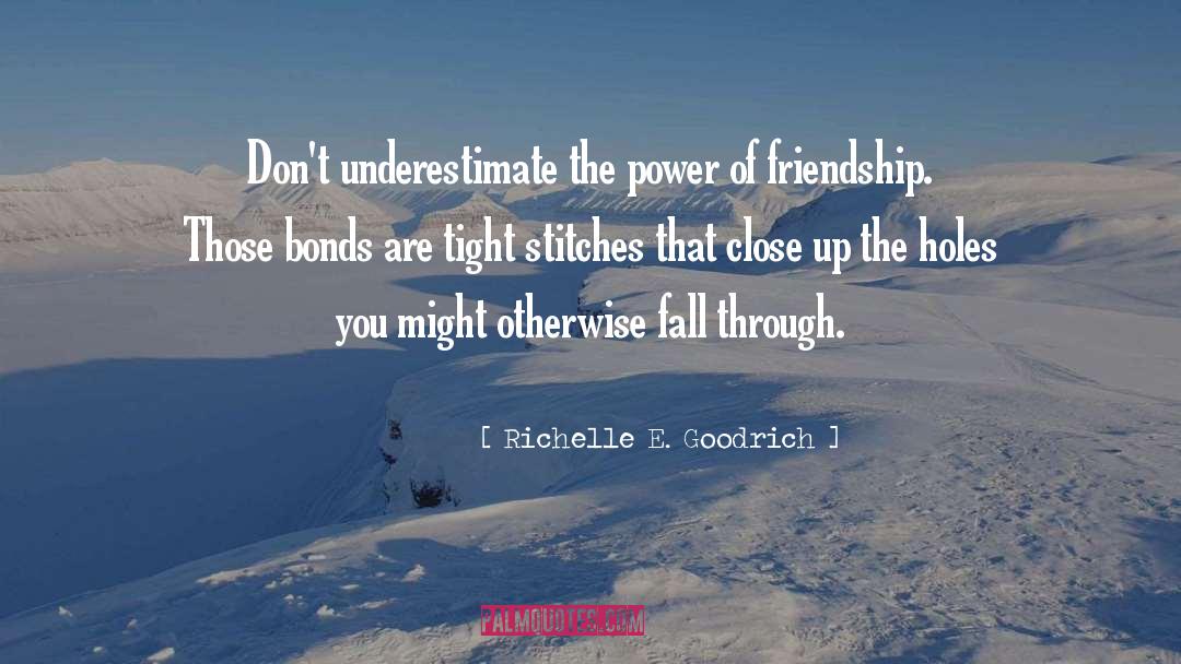 Shikari Bonds quotes by Richelle E. Goodrich