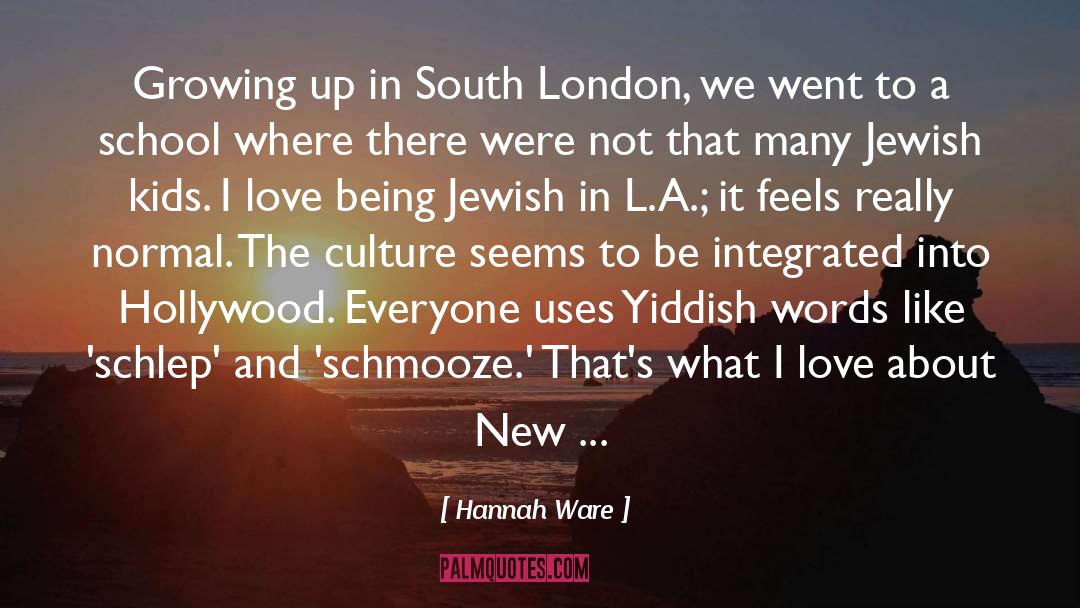 Shiksa Yiddish quotes by Hannah Ware