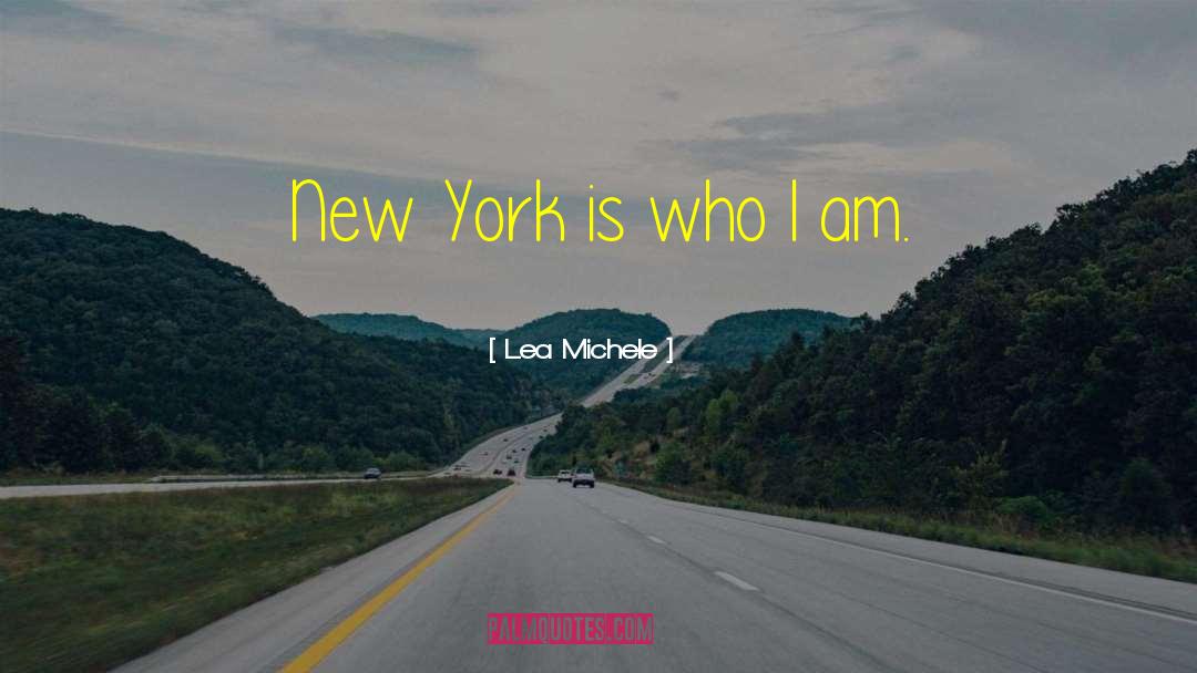 Shimansky New York quotes by Lea Michele