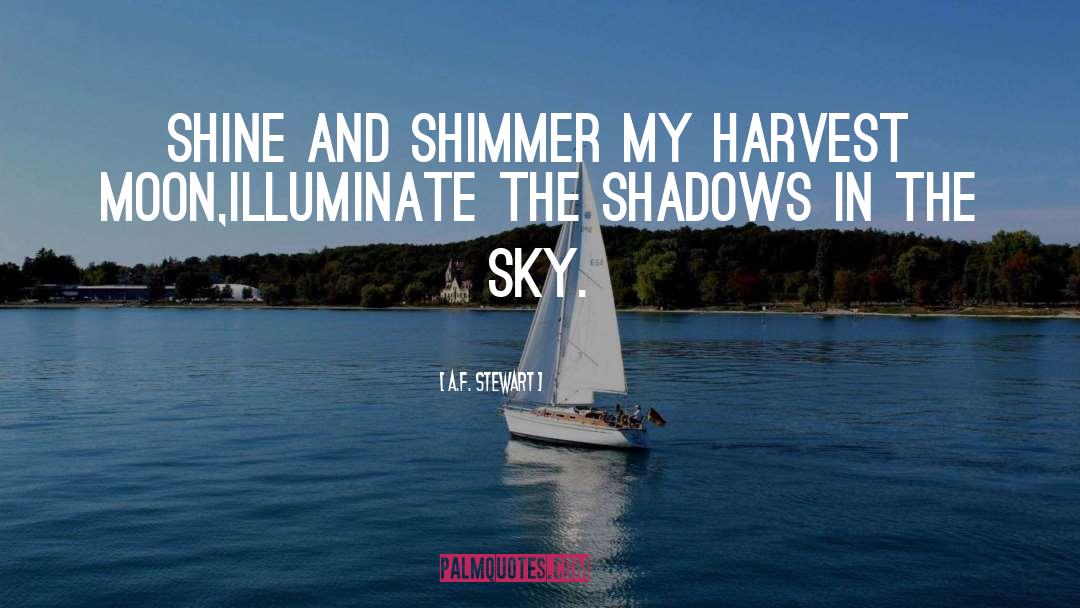 Shimmer quotes by A.F. Stewart