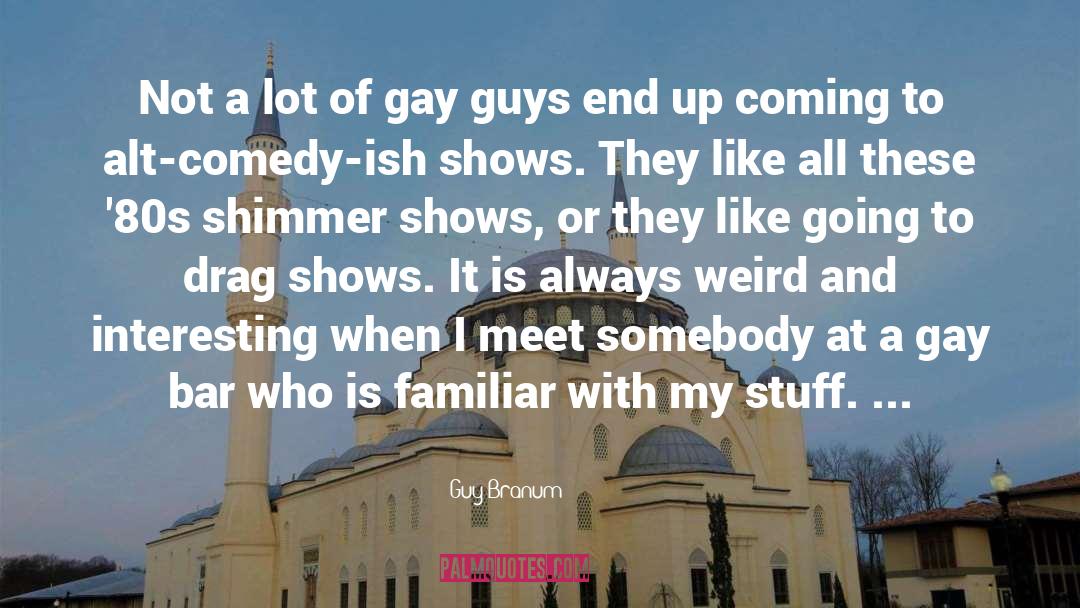 Shimmer quotes by Guy Branum